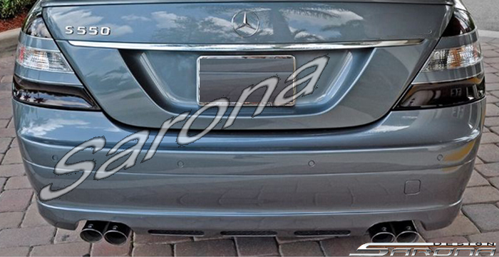 Custom Mercedes S Class  Sedan Rear Bumper (2007 - 2013) - $650.00 (Part #MB-063-RB)